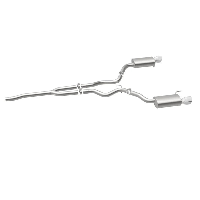 MagnaFlow Cat Back, SS, 2.5in, Street, Dual Split Polished 4.5in Tips 2015 Ford Mustang Ecoboost - Additional View 14