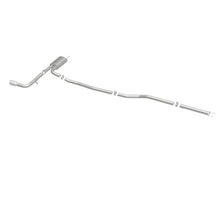 Load image into Gallery viewer, MagnaFlow Cat Back, SS, 2.5in, Street, Single Straight Pass. Polished 4in Tip, 2015 Ford Fusion 2.5L - Additional View 6
