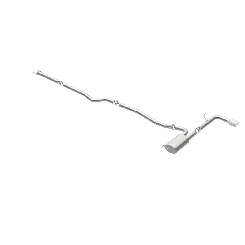 MagnaFlow Cat Back, SS, 2.5in, Street, Single Straight Pass. Polished 4in Tip, 2015 Ford Fusion 2.5L - Additional View 12