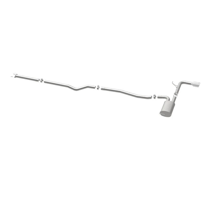 MagnaFlow Cat Back, SS, 2.5in, Street, Single Straight Pass. Polished 4in Tip, 2015 Ford Fusion 2.5L - Additional View 14