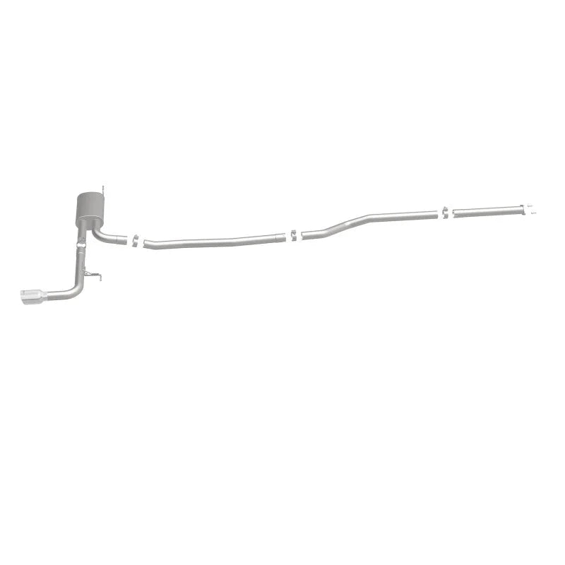 MagnaFlow Cat Back, SS, 2.5in, Street, Single Straight Pass. Polished 4in Tip, 2015 Ford Fusion 2.5L - Additional View 15