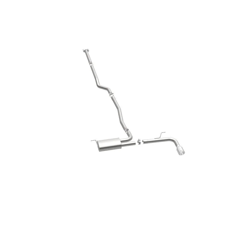 MagnaFlow Cat Back, SS, 2.5in, Street, Single Straight Pass. Polished 4in Tip, 2015 Ford Fusion 2.5L - Additional View 16