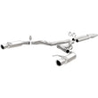 Load image into Gallery viewer, MagnaFlow Cat Back, SS, 3in, Competition, Dual Split Polished 4.5in Tips 2015 Ford Mustang GT V8 5.0 - Main Product View