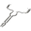 Load image into Gallery viewer, MagnaFlow Cat Back, SS, 3in, Competition, Dual Split Polished 4.5in Tips 2015 Ford Mustang GT V8 5.0 - Additional View 10