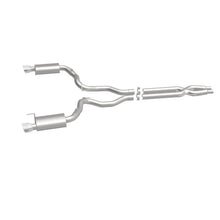 Load image into Gallery viewer, MagnaFlow Cat Back, SS, 3in, Street, Dual Split Polished 4.5in Tips 2015 Ford Mustang GT V8 5.0L - Additional View 10