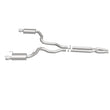 Load image into Gallery viewer, MagnaFlow Cat Back, SS, 3in, Street, Dual Split Polished 4.5in Tips 2015 Ford Mustang GT V8 5.0L - Additional View 12
