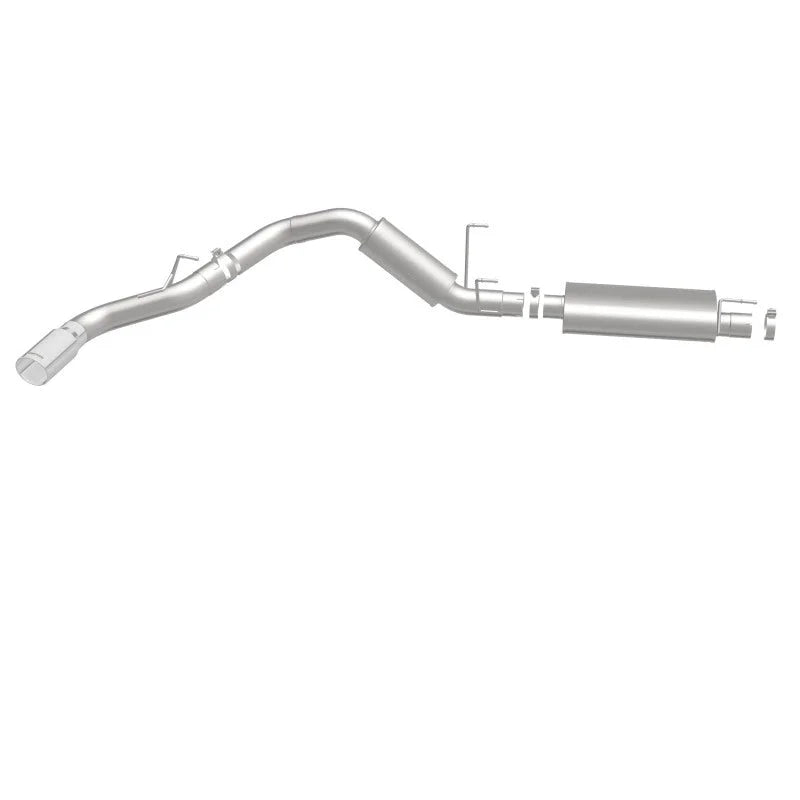 MagnaFlow Cat-Back, SS, 4in, Single Pass Side Rear Exit 5in Tip 14-15 Ram 2500 6.4L V8 CC LB/MC SB - Additional View 12