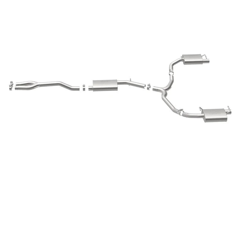 MagnaFlow Cat-Back SS Dual Split Rear Exit 2015 Dodge Charger/Chrysler 300C 3.6L V6 (Uses OEM Tips) - Additional View 7