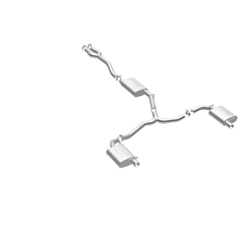 MagnaFlow Cat-Back SS Dual Split Rear Exit 2015 Dodge Charger/Chrysler 300C 3.6L V6 (Uses OEM Tips) - Additional View 9