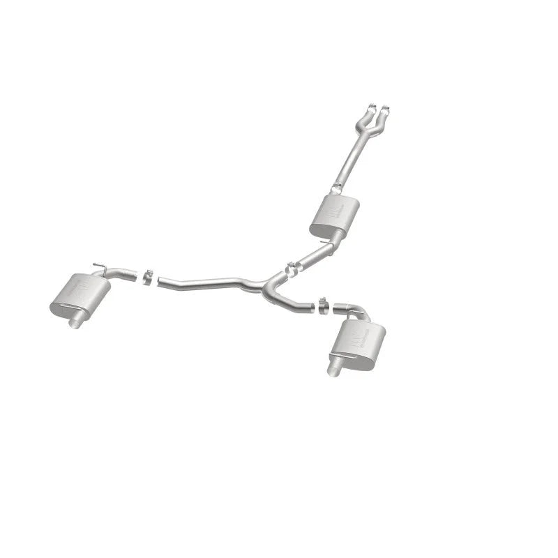 MagnaFlow Cat-Back SS Dual Split Rear Exit 2015 Dodge Charger/Chrysler 300C 3.6L V6 (Uses OEM Tips) - Additional View 12