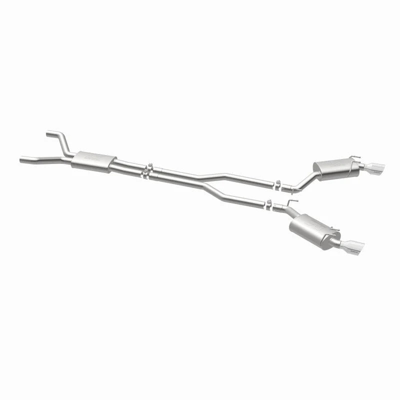 MagnaFlow Cat-Back Stainless Dual Split Rear Exit 4in Polished Tips 11-15 Chevy Camaro 3.6L V6 - Additional View 8