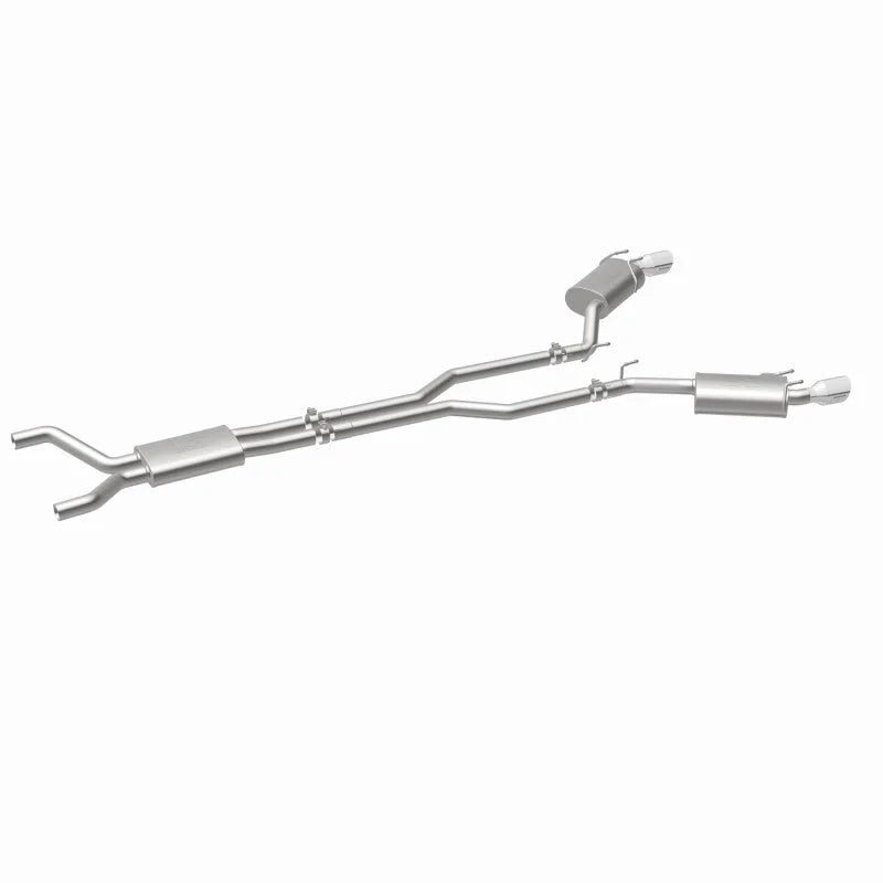 MagnaFlow Cat-Back Stainless Dual Split Rear Exit 4in Polished Tips 11-15 Chevy Camaro 3.6L V6 - Additional View 9