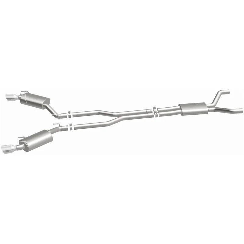 MagnaFlow Cat-Back Stainless Dual Split Rear Exit 4in Polished Tips 11-15 Chevy Camaro 3.6L V6 - Additional View 11