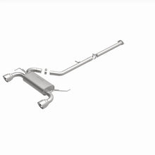 Load image into Gallery viewer, MagnaFlow Cat-Back Street SS 2.5in Dual Split Rear Exit Polished 4.5in Tips fits 2003-2009 Nissan 350Z - Additional View 14