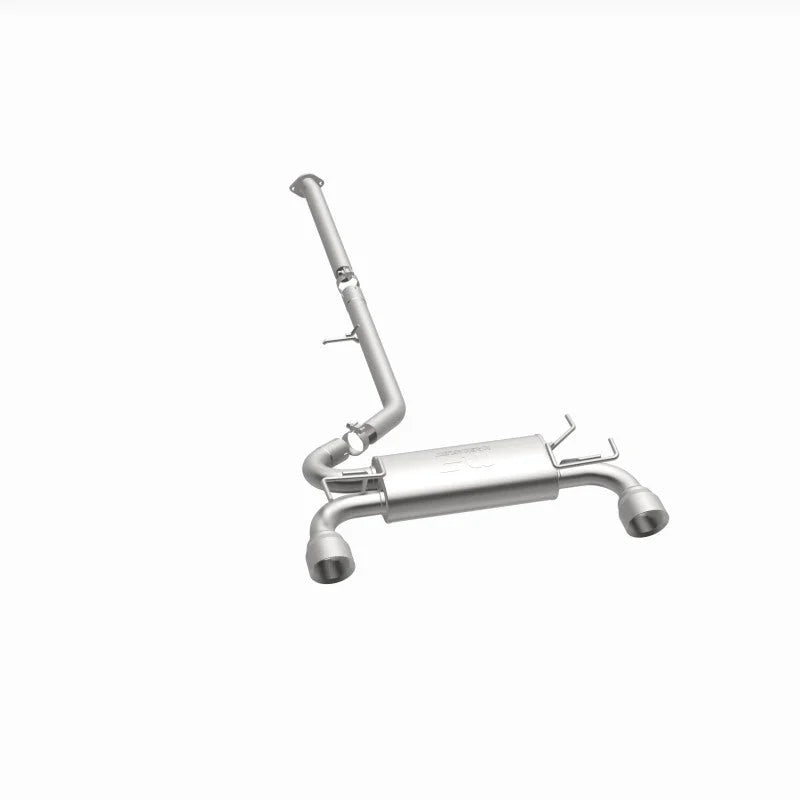 MagnaFlow Cat-Back Street SS 2.5in Dual Split Rear Exit Polished 4.5in Tips fits 2003-2009 Nissan 350Z - Additional View 15