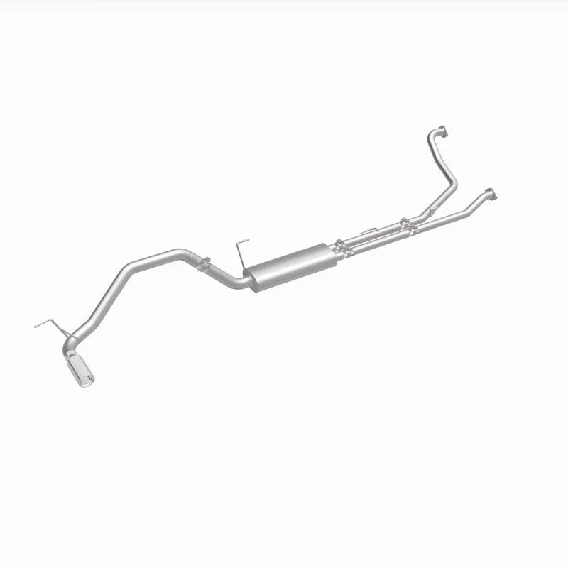 MagnaFlow CatBack 07-15 Nissan Titan V8 LGAS/LFLEX Single MF Polished Stainless Exhaust - Additional View 8