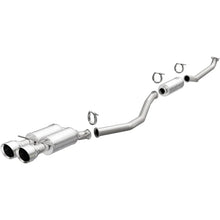 Load image into Gallery viewer, MagnaFlow CatBack 17-18 Honda Civic L4 1.5LGAS Dual Exit Polished Stainless Exhaust - Main Product View