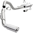 Load image into Gallery viewer, MagnaFlow CatBack 18-19 Ford Expedition V6 3.5L Gas 3in Polished Stainless Exhaust - Main Product View