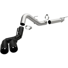Load image into Gallery viewer, MagnaFlow CatBack 2018 Ford F-150 V6-3.0L Dual Exit Black Stainless Exhaust - MF Series - Main Product View