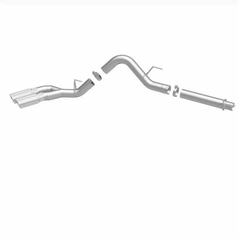 MagnaFlow CatBack 2018 Ford F-150 V6-3.0L Dual Exit Polished Stainless Exhaust - MF Series - Additional View 5