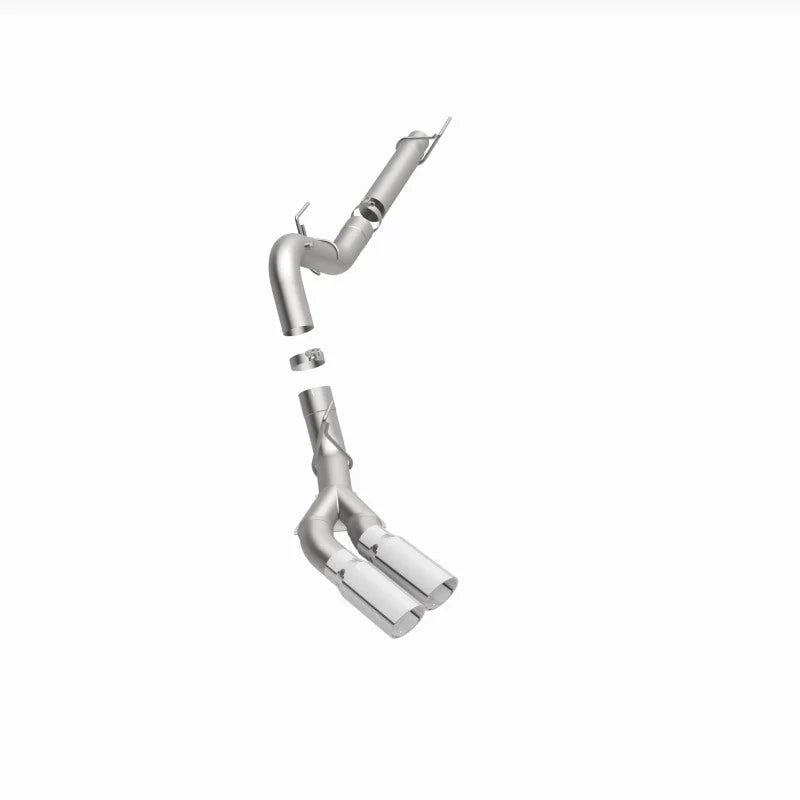 MagnaFlow CatBack 2018 Ford F-150 V6-3.0L Dual Exit Polished Stainless Exhaust - MF Series - Additional View 13