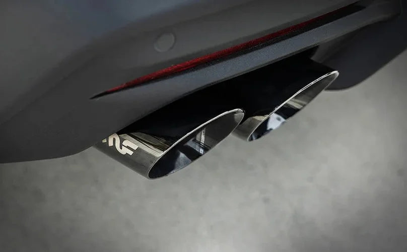 MagnaFlow 2024 Ford Mustang GT 5.0L Competition Series Cat-Back Exhaust System - Back View
