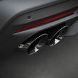 Load image into Gallery viewer, MagnaFlow 2024 Ford Mustang Ecoboost 2.3L Competition Series Cat-Back Performance Exhaust System - Back View
