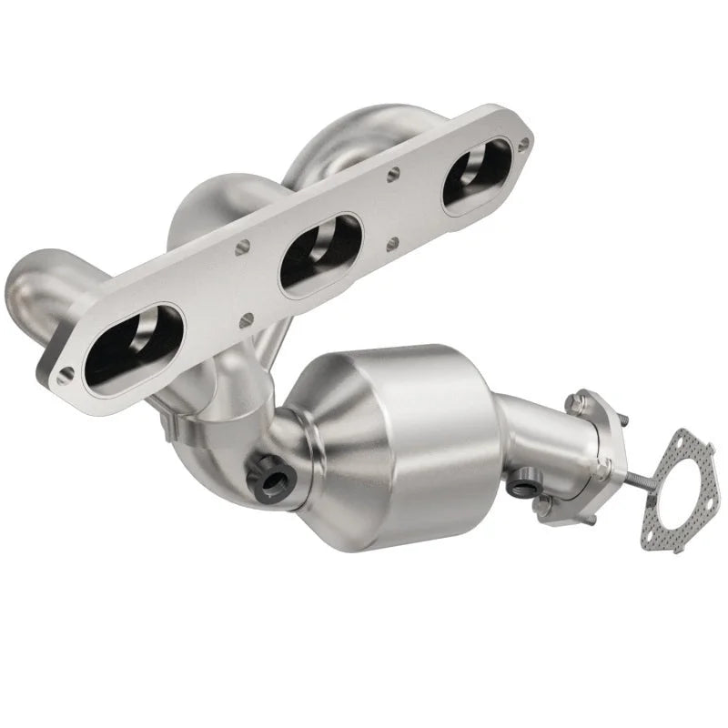 MagnaFlow Conv 06-08 Porsche Cayman DF SS OEM Grade Driver Side Catalytic Converter w/Header - Main Product View