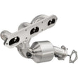Load image into Gallery viewer, MagnaFlow Conv 06-08 Porsche Cayman DF SS OEM Grade Driver Side Catalytic Converter w/Header - Side View