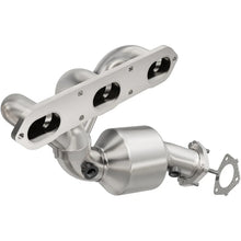 Load image into Gallery viewer, MagnaFlow Conv 06-08 Porsche Cayman DF SS OEM Grade Driver Side Catalytic Converter w/Header - Side View