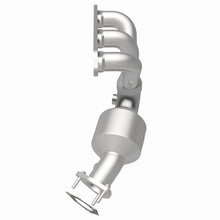 Load image into Gallery viewer, MagnaFlow Conv 06-08 Porsche Cayman DF SS OEM Grade Driver Side Catalytic Converter w/Header - Back View