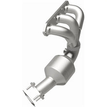 Load image into Gallery viewer, MagnaFlow Conv 06-08 Porsche Cayman DF SS OEM Grade Driver Side Catalytic Converter w/Header - Installation View