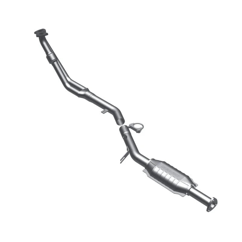 MagnaFlow Conv 58.25X6.5X4 1.75/1.75 fits 1987 BMW 325 / 1984-1987 BMW 325E - Side View