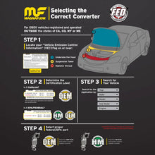 Load image into Gallery viewer, MagnaFlow Conv DF 00-03 Audi A8 Quatt 4.2L Passenger Side - Additional View 14