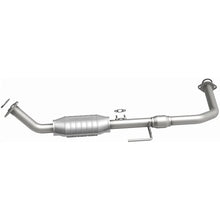 Load image into Gallery viewer, MagnaFlow Conv DF 00-8/04 Toyota Tundra 4.7L D/S Front - Back View