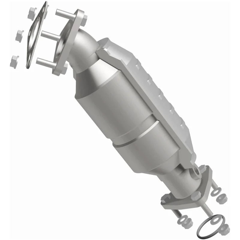 MagnaFlow Conv DF 01-02 Frontier Passenger Side Front - Back View