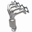 Load image into Gallery viewer, MagnaFlow Conv DF 01-03 Galant 2.4L mani OEM - Installation View