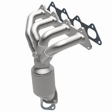 Load image into Gallery viewer, MagnaFlow Conv DF 01-03 Galant 2.4L mani OEM - Installation View