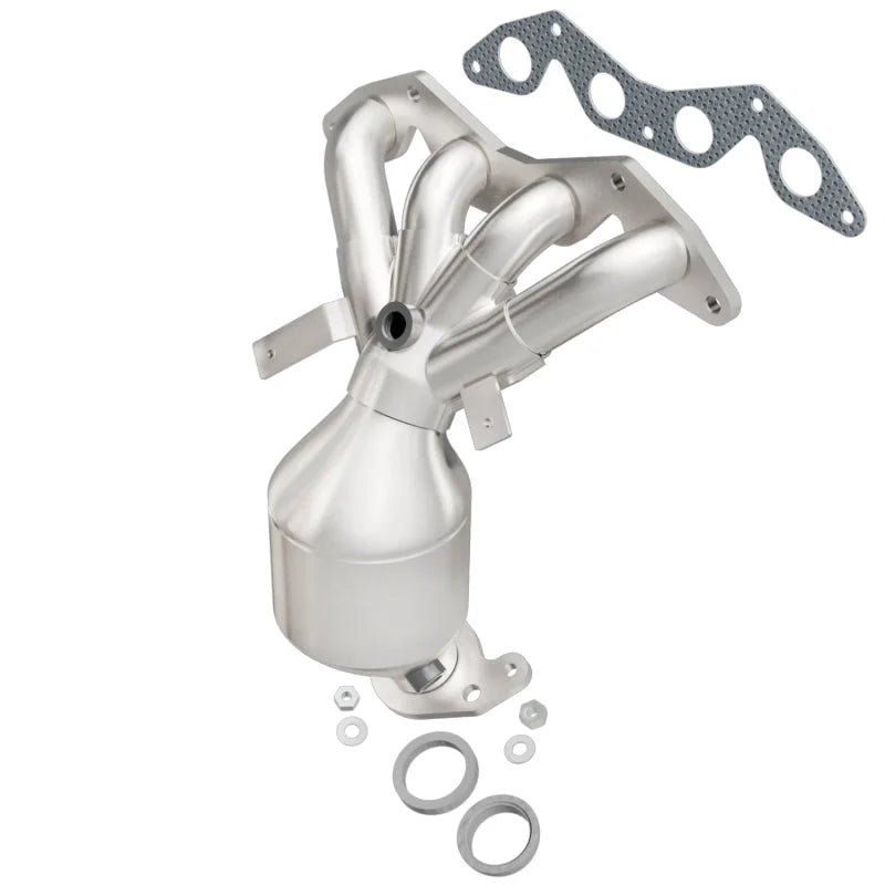 MagnaFlow Conv DF 01-04 Civic DX/LX mani OEM - Side View