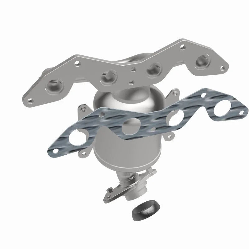 MagnaFlow Conv DF 01-04 Civic DX/LX mani OEM - Back View