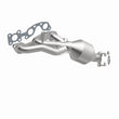 Load image into Gallery viewer, MagnaFlow Conv DF 01-04 Nissan Frontier Driver Side Manifold - Installation View