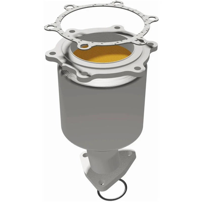 MagnaFlow Conv DF 01-04 Pathfinder Driver Side 3.5L - Back View