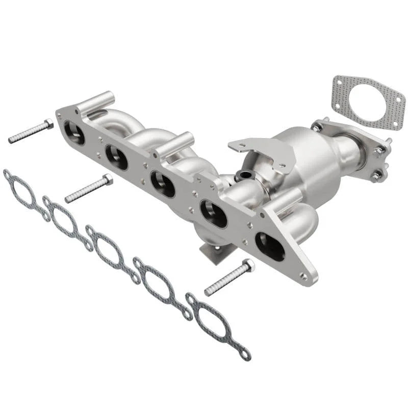 MagnaFlow Conv DF 01-05 Volvo S60 2.4L / V70 2.4L - Side View