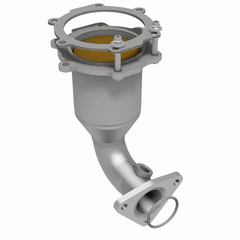 MagnaFlow Conv DF 02-03 Maxima frt mani OEM - Installation View