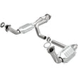 Load image into Gallery viewer, MagnaFlow Conv DF 02-06 Cadillac Escalade / 02-06 Chevy Avalanche 5.3L Dual Conv Y-Pipe Assembly 2WD - Main Product View