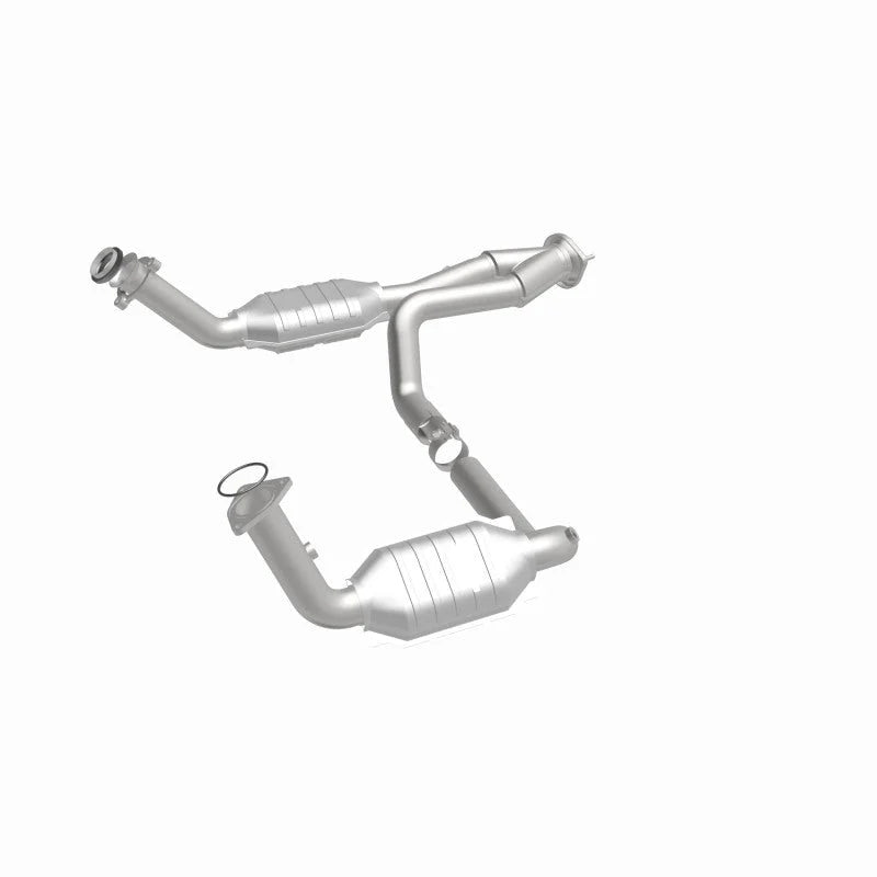 MagnaFlow Conv DF 02-06 Cadillac Escalade / 02-06 Chevy Avalanche 5.3L Dual Conv Y-Pipe Assembly 2WD - Additional View 12