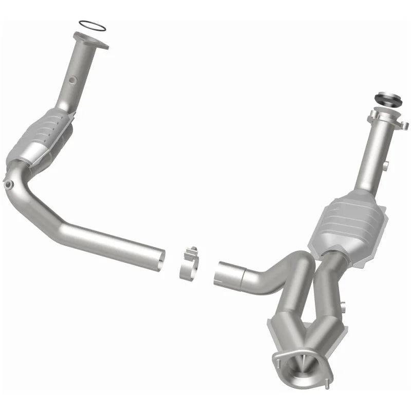 MagnaFlow Conv DF 02-06 Cadillac Escalade / 02-06 Chevy Avalanche 5.3L Dual Conv Y-Pipe Assembly 2WD - Additional View 14