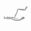 Load image into Gallery viewer, MagnaFlow Conv DF 02-06 Cadillac Truck. 8 5.3L Dual Conv. Y-Pipe Assy 2wd/Chevy Truck 99-07 - Side View