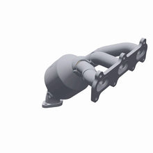 Load image into Gallery viewer, MagnaFlow Conv DF 02-06 Hyun/Kia rr mani OEM - Installation View