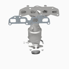 Load image into Gallery viewer, MagnaFlow Conv DF 02-06 Nissan Sentra 2.5L - California - Installation View